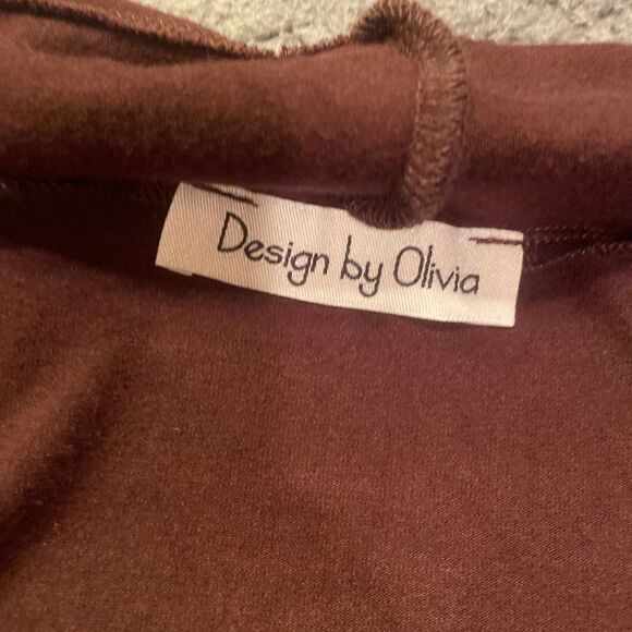 Design by Olivia Brown Vest Size XL - Picture 5 of 9
